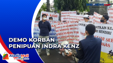 Puluhan Korban Binomo Indra Kenz Demo di PN Tangerang