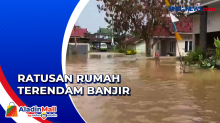 Hujan Intensitas Tinggi, Ratusan Rumah Warga di Jambi Terendam Banjir