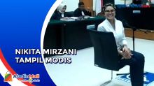 Nikita Mirzani Tampil Modis saat Jalani Sidang Perdana di PN Serang
