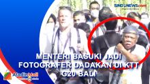 Menteri Basuki Jadi Fotografer Dadakan di KTT G20 Bali, Intip Gaya Nyentriknya