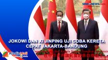 Pantau Secara Virtual, Jokowi dan Xi Jinping Uji Coba Kereta Cepat Jakarta-Bandung