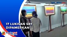 Ramaikan Pasar Seni Lukis di Surabaya, 17 Lukisan Mantan Presiden SBY Dipamerkan