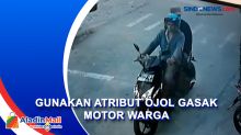Gunakan Helm Ojol, Motor Warga Rawa Badak Utara Raib Dicuri Maling