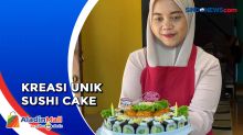 Unik, Sushi Cake Jadi Inovasi Baru untuk Ulang Tahun
