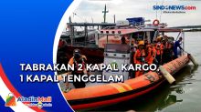 Tabrakan di Selat Bangka, Kapal Kargo MV Serasi Tenggelam