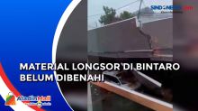 Tembok Pembatas di Bintaro Longsor, Reruntuhan Material Belum Dibersihkan