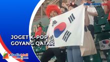 Fans Korea Selatan Berjoget Rayakan Kelolosan ke 16 Besar