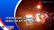 Ditinggal Pemilik, Bengkel Terbakar di Sumbawa