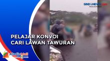 Pelajar Konvoi Bawa Senjata Tajam Diduga Cari Lawan Tawuran di Cakung