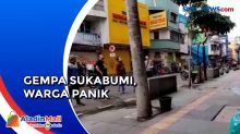 Diguncang Gempa, Warga Kota Sukabumi Berhamburan dari Pusat Perbelanjaan