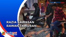 Razia Kawasan Rawan Tawuran di Medan, Pemuda Bersenjata Tajam Ditangkap