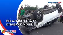 Ngebut, Pelajar Tewas Tertabrak Mobil di Jombang