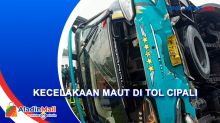 Bus Kecelakaan Tunggal di Tol Cipali, dua penumpang meninggal