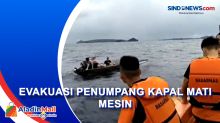 Dramatis! Tim SAR Evakuasi 4 Penumpang Terkatung-katung di Perairan Mentawai Akibat Kapal Mati Mesin