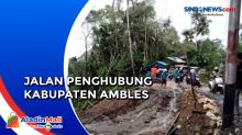 Video Amatir Merekam Jalan Antarkabupaten di Nias Ambles