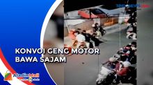 Geng Motor Konvoi Bawa Sajam Diduga Cari Musuh Tawuran di Pasar Rebo