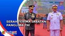 Jenderal Andika Serahkan Tongkat Kepemimpinan TNI ke Laksamana Yudo