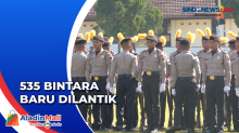 535 Bintara Baru Dilantik di SPN Polda Jateng