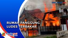 Rumah Panggung Satu Miliar Ludes Dimakan Api di Sulawesi Barat