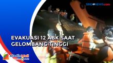 Kapal Mati Mesin, Tim SAR Evakuasi 12 ABK saat Gelombang Tinggi di Perairan Semarang