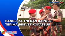 Terima Brevet Kopassus: Panglima: Momentum TNI untuk Bersinergi Bela Kedaulatan Bangsa
