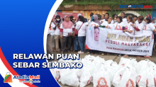 Jelang Akhir Tahun, Relawan Puan Sebar 1.000 Paket Sembako