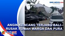 Sejumlah Rumah Warga dan Pura Alami Kerusakan saat Angin Kencang Terjang Bali