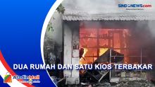 Api Lahap Dua Rumah dan Satu Kios di Ternate, Dua Korban Alami Luka Bakar