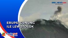 Erupsi Gunung Ile Lewotolok, Ketinggian Abu Vulkanik 400 Meter