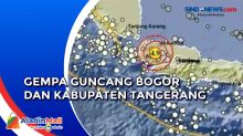 2 Gempa Magnitudo 5,0 dan 4,9 Guncang Bogor dan Kabupaten Tangerang
