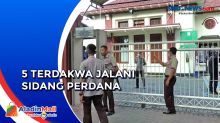 Pengamanan di PN Surabaya Diperketat, Sidang Perdana Kasus Tragedi Kanjuruhan