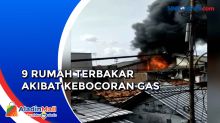 Tabung Gas Bocor, 9 Rumah di Jakarta Timur Terbakar