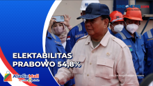 Elektabilitas Prabowo Lampaui Ganjar dan Anies dalam Survei LSN