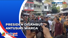 Kunjungi Pasar Pinasungkulan di Manado, Presiden Jokowi Disambut Antusias Warga