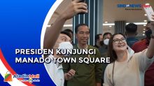 Momen Presiden Jokowi Kunjungi Manado Town Square