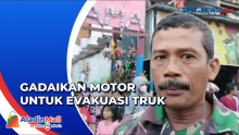 Prajurit TNI AD Viral setelah Gadaikan Motor untuk Sewa Alat Berat Evakuasi Truk