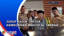 Tinjau Kemegahan Masjid Al Jabbar, Ridwan Kamil Ajak Jusuf Kalla Keliling