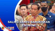 Gunakan Cheongsam, Jokowi Hadiri Perayaan Imlek Nasional