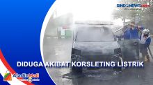 Pickap Ludes Terbakar saat Isi BBM di SPBU Karangmoncol Pemalang