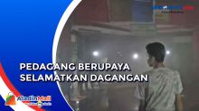 Kebakaran Hebat Landa Pasar Terong Makassar, 24 Kios Ludes Dilalap Api