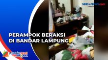 Ditinggal Pergi Pemiliknya, Rumah Warga Bandar Lampung Dirampok