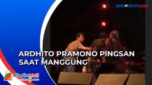 Detik-Detik Ardhito Pramono Pingsan saat Manggung di Medan