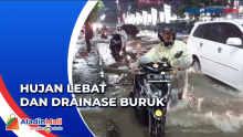 Banjir Rendam Jalan Utama Kota Cirebon, Kendaraan Mogok