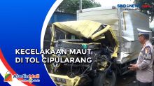 Kecelakaan Maut di Tol Cipularang, Truk Boks Tabrak Truk Tronton