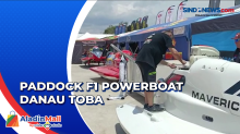 Beginilah Suasana di Dalam Paddock F1 Powerboat Danau Toba
