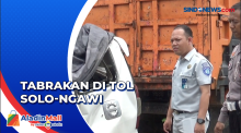 Minibus Tabrak Truk di Tol Solo-Ngawi, Tewaskan Empat Orang