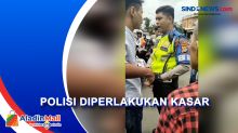 Emosi Dihentikan Polisi, Anggota Polantas Diperlakukan Kasar oleh Pengendara Mobil
