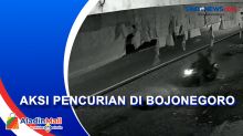 Aksi Pencurian Motor di Bojonegoro Terekam CCTV, Pelaku Rusak Gembok Pagar
