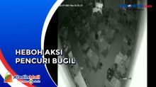 Aksi Pencuri Bugil 14 Kali terekam CCTV di Banyumas