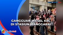 Gangguan Wesel, Terjadi Penumpukan Penumpang di Stasiun Manggarai